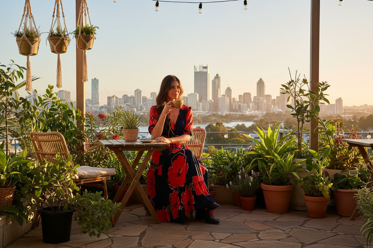 A Day in the Life of a Boho Woman in Perth
