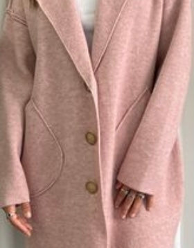 Louvie PINK coatigan