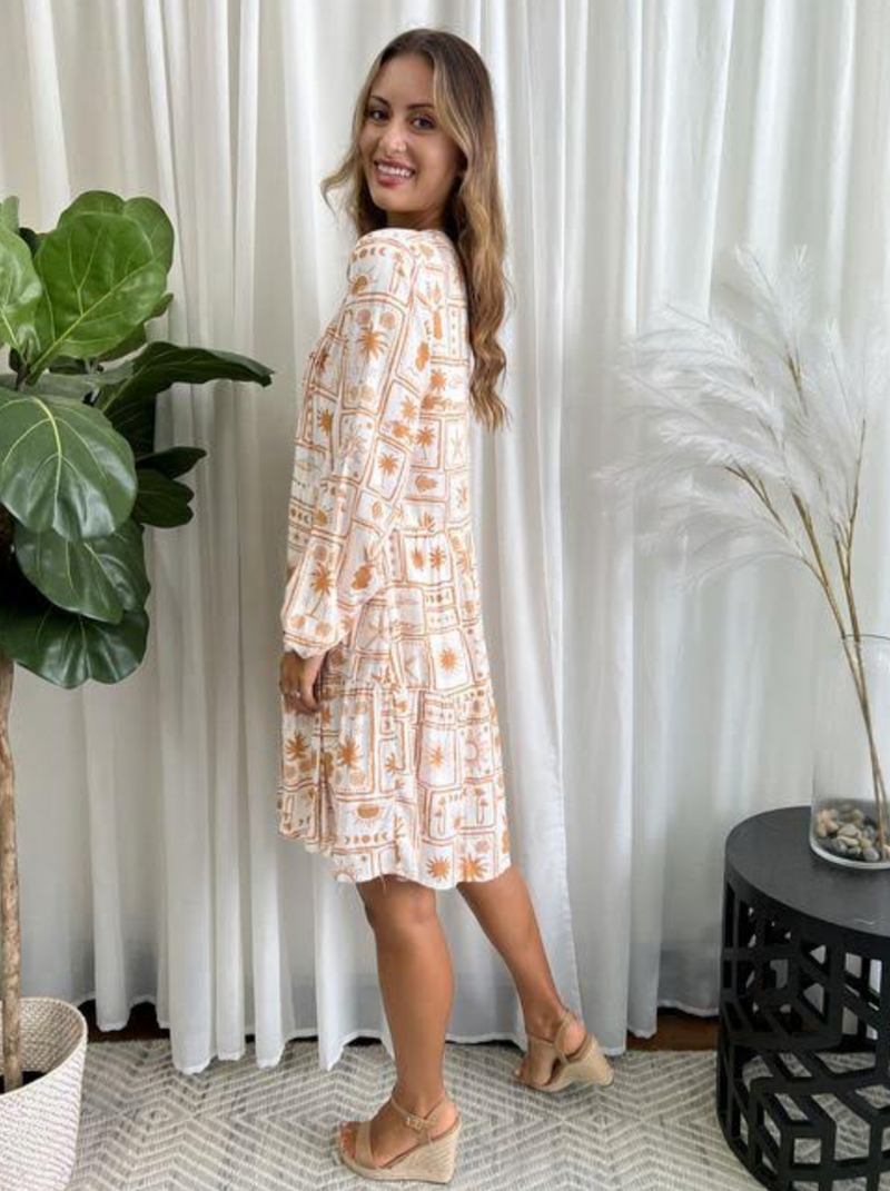 Arianna Long Sleeve Dress