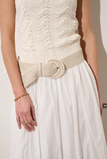 Cotton Crochet Belt