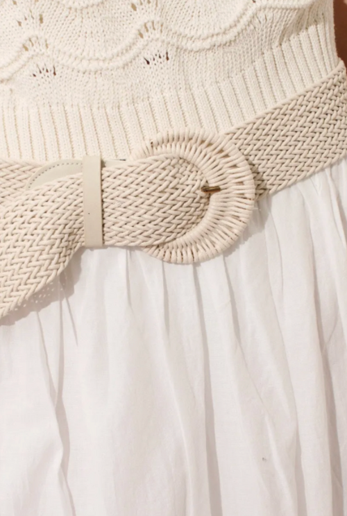 Cotton Crochet Belt