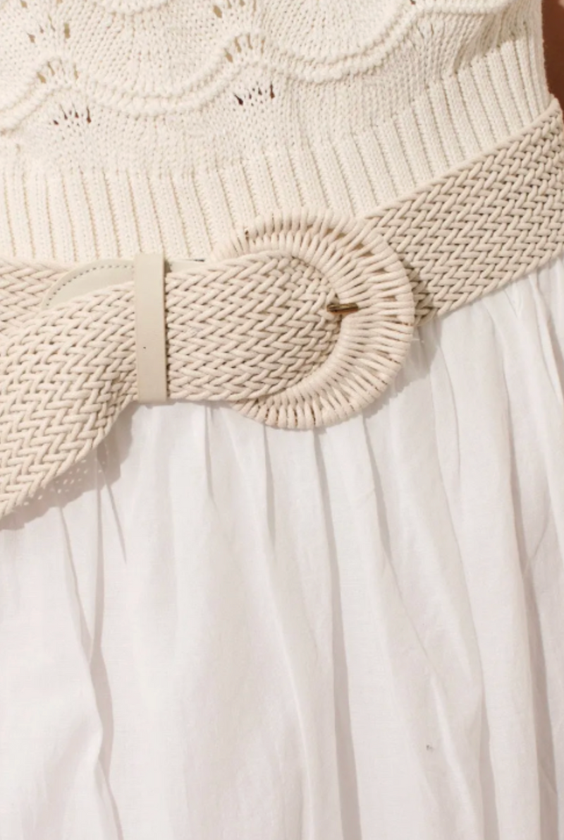 Cotton Crochet Belt