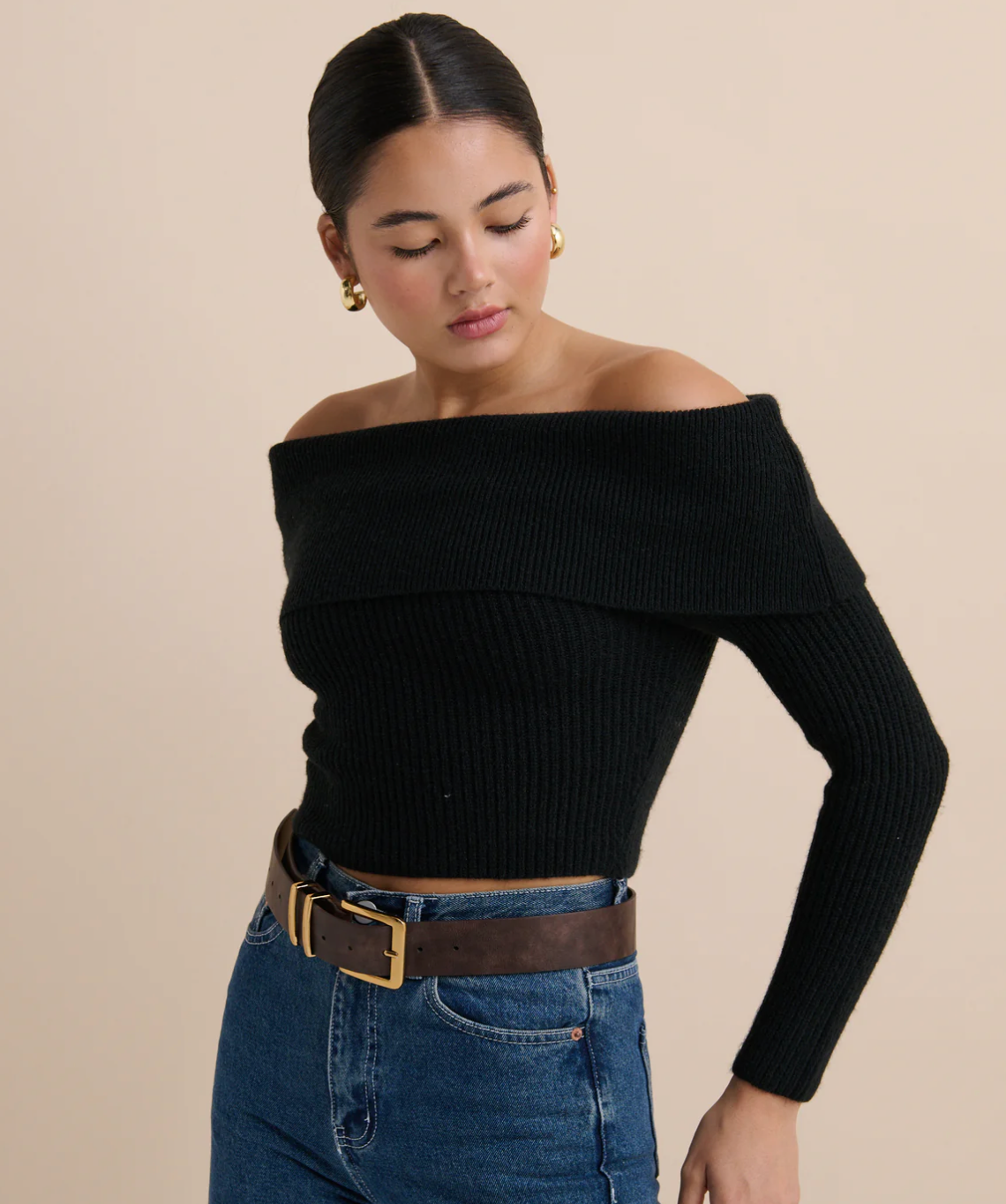 Western Vintage Brown Belt
