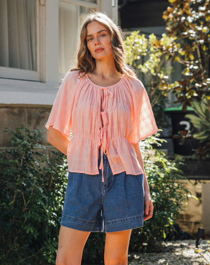 Melika Tie Top