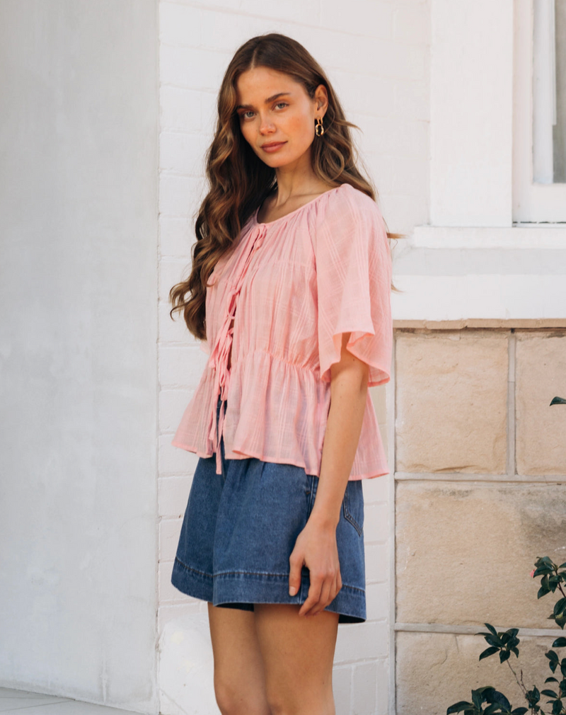 Melika Tie Top