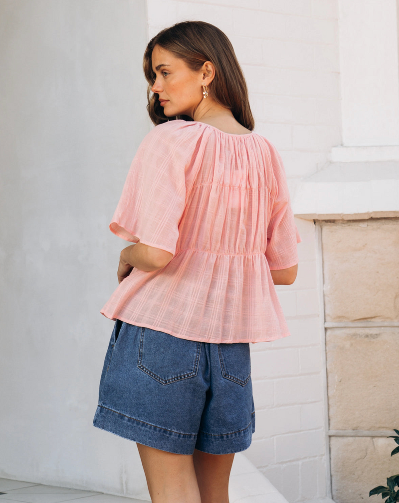 Melika Tie Top
