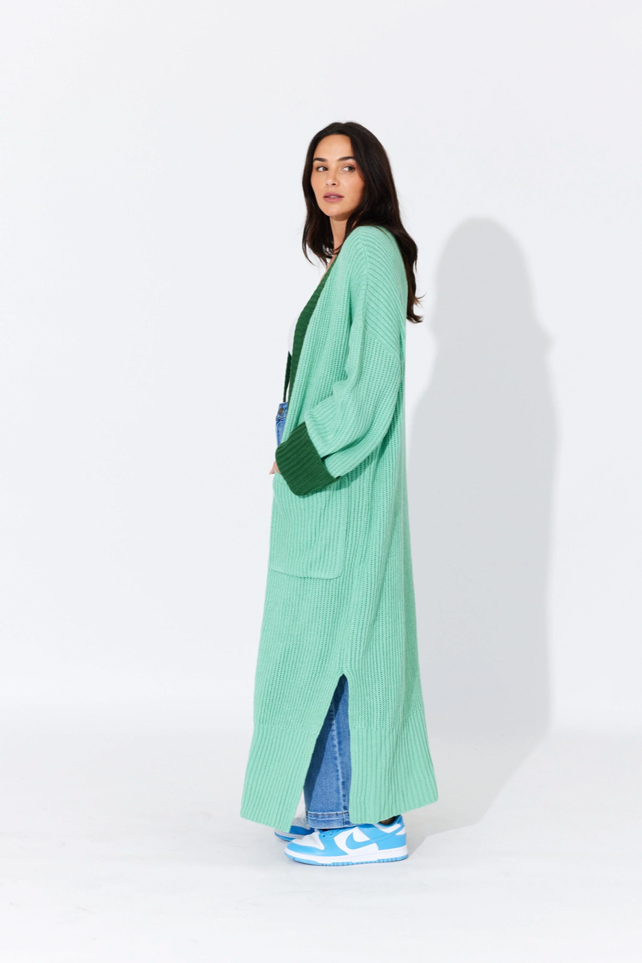 Jacinta Knit Cardigan Mint