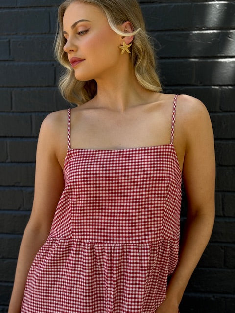 Gidget Gingham Maxi