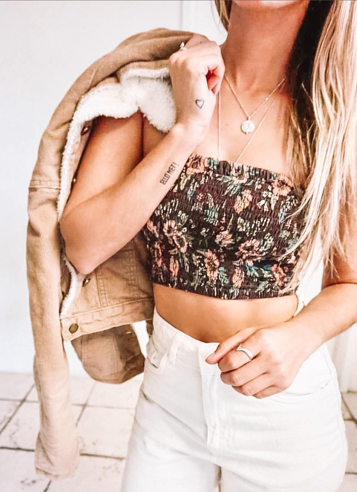 Bandeau Top Maui Brown