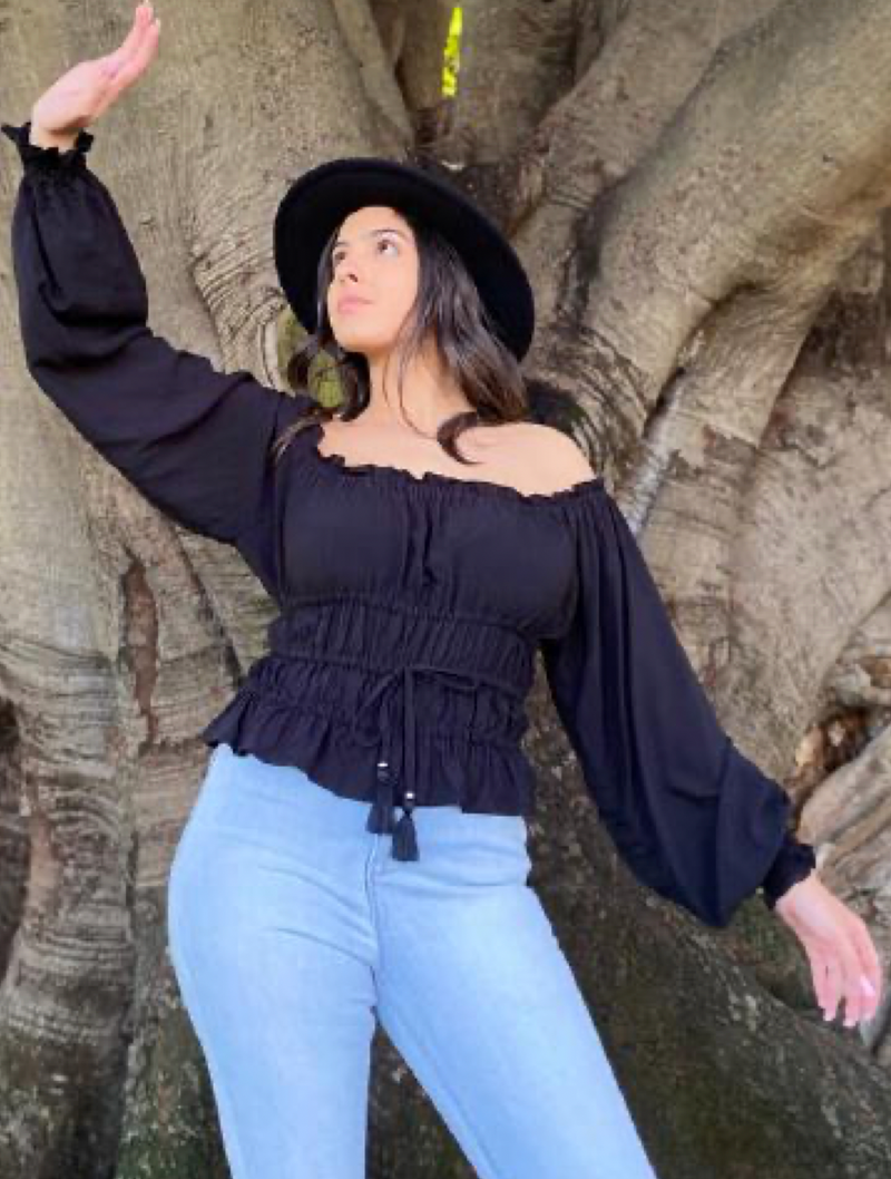 Molly Top Black