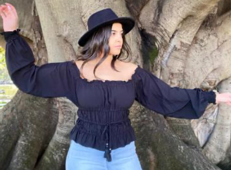 Molly Top Black