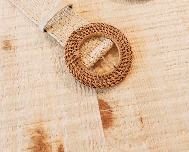 Woven Belt - Beige