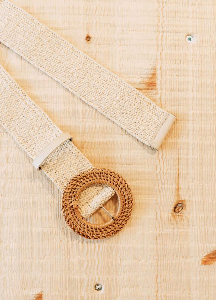 Woven Belt - Beige