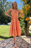 Rockmelon Midi Dress