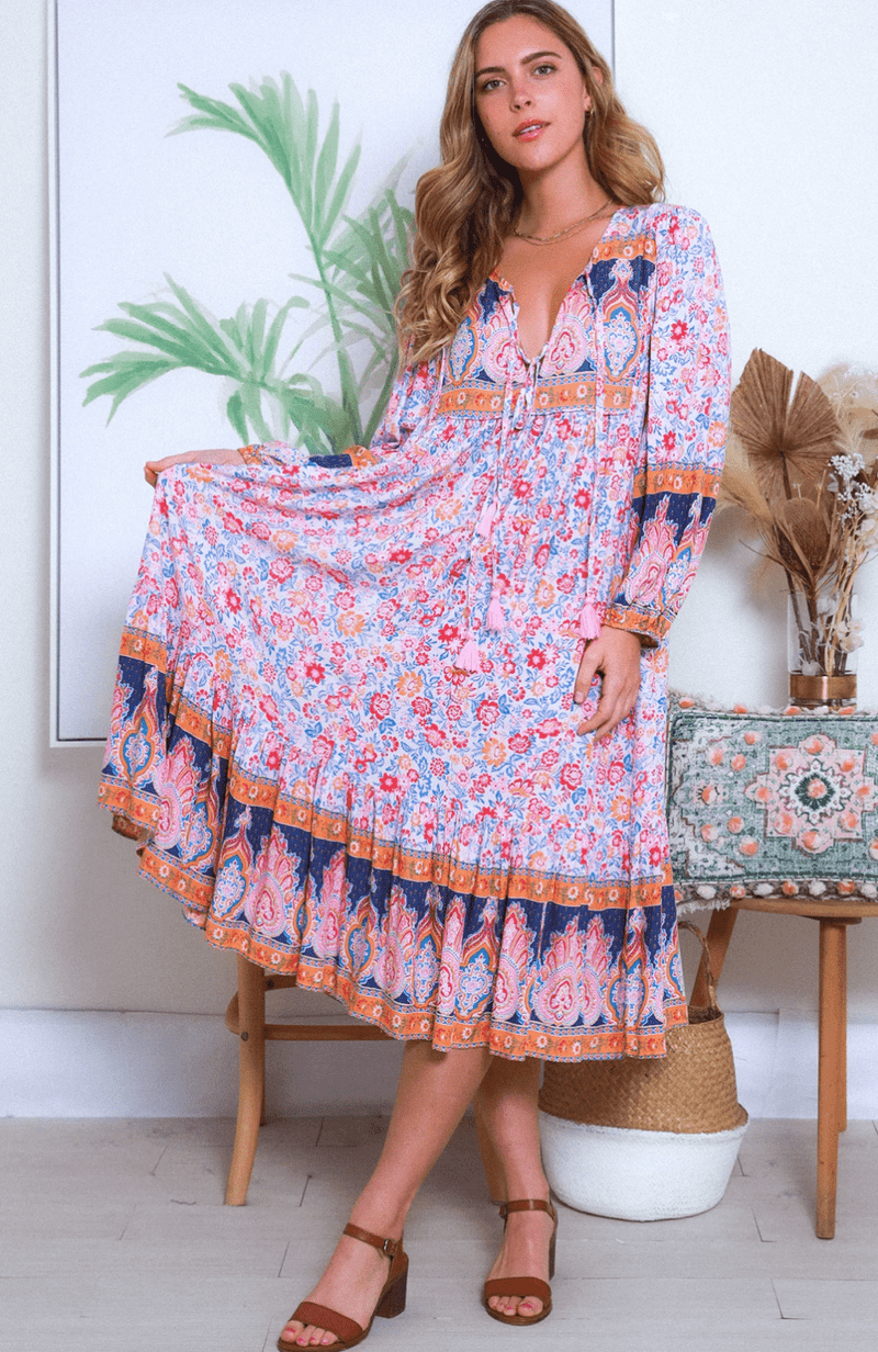 Florando Midi Dress