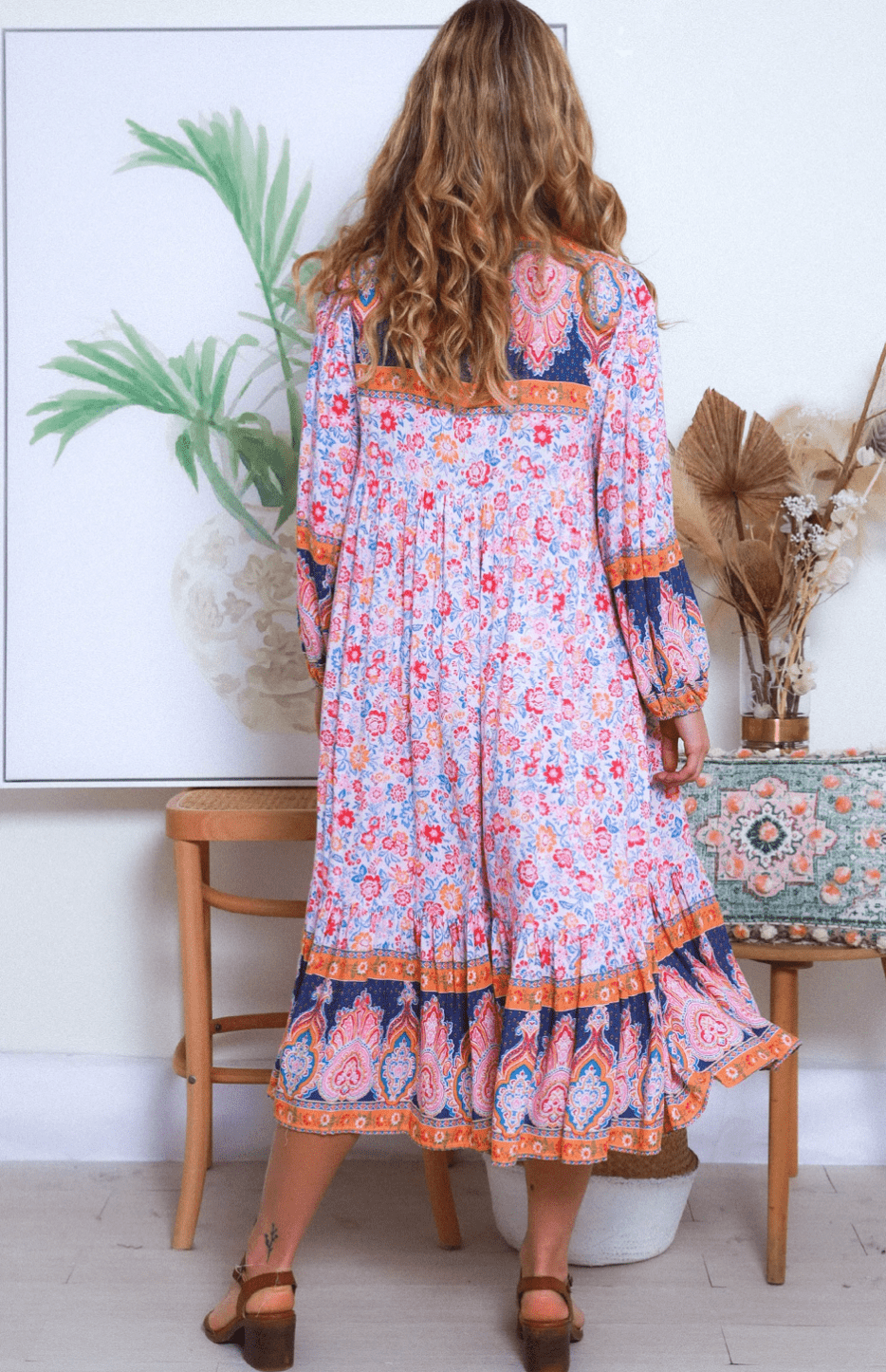 Florando Midi Dress